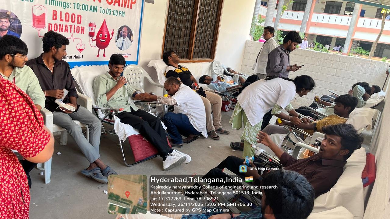 Blood Donation Camp 26.11.2025 - 12